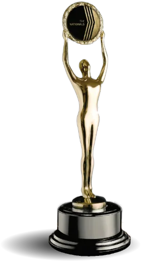 The Nationals award statuette